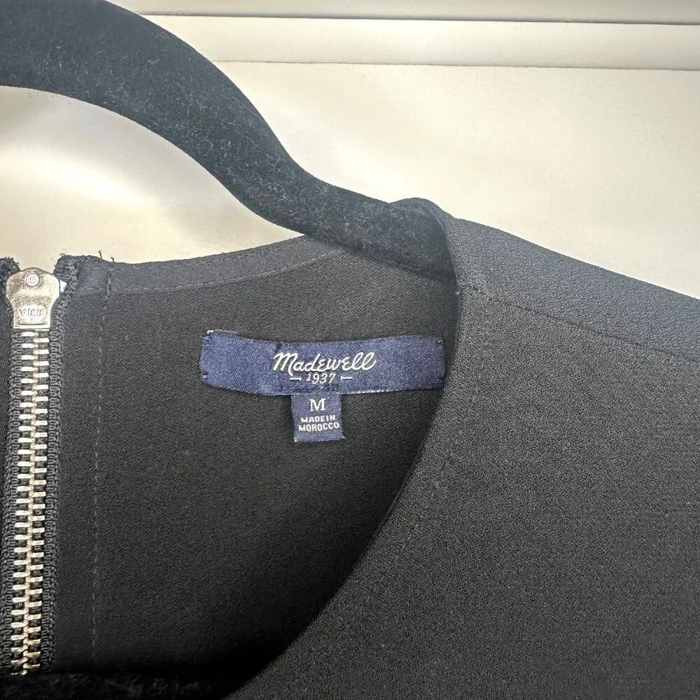 Madewell black shift